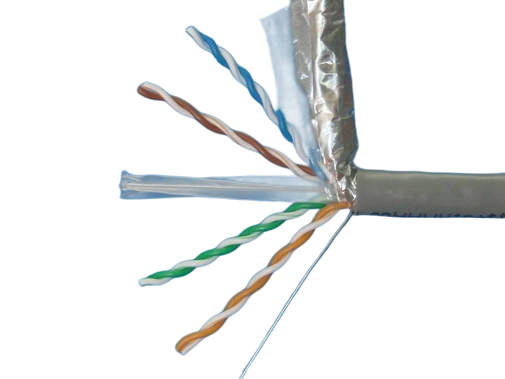 Cat6 FTP Foiled Twisted Pair Ethernet Cable – 250 MHz Shielded Network Cable | HANYI Cable