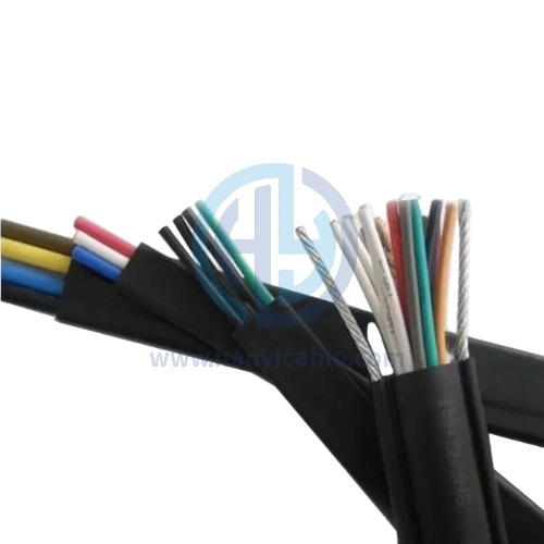 NBR-PVC Insulated & Sheathed Flat Cable for Cranes and Moving Equipment) | HANYI Cable